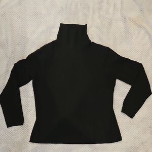 Time and Tru Black Turtlel Neck Sweater